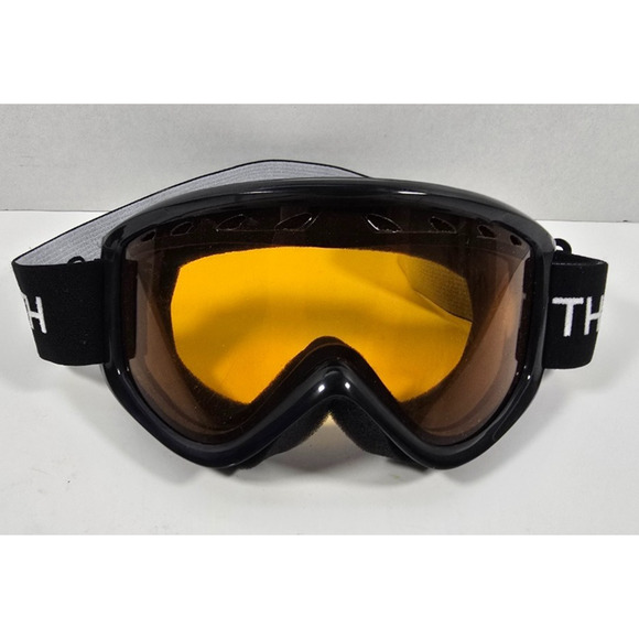 Smith Optics Ski Snowboard Goggles Black Red Lens Anti-Fog USA Made - Picture 1 of 3